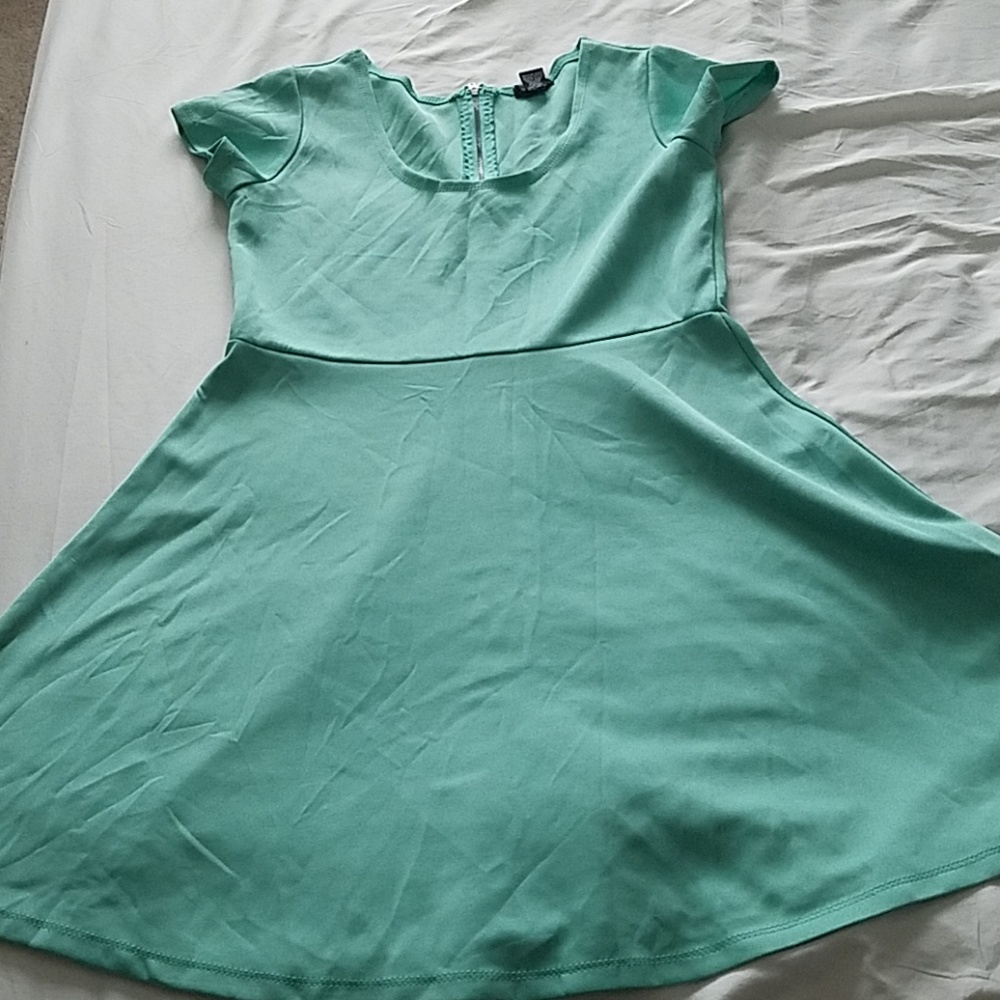 Sea Foam skater style dress